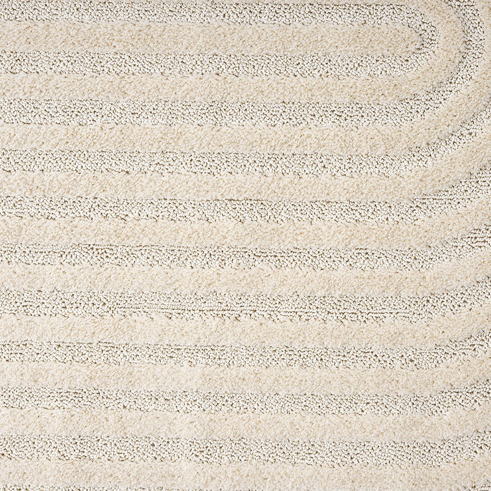 cirque cream rug closeup detail