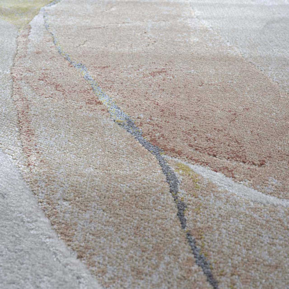 On Sale Mayumi Viscose Abstract Rug Multicolour 160x230cm