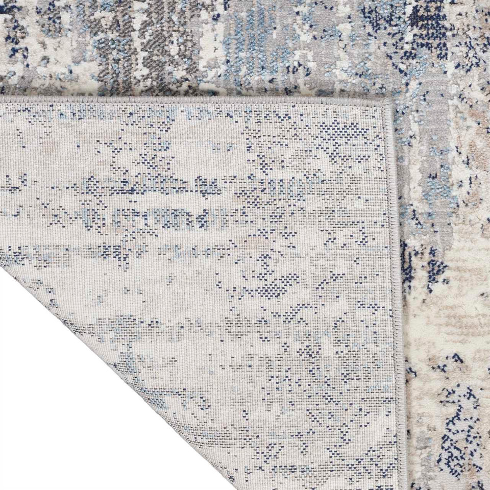 On Sale Calvin Klein Infinity 04 Ivory Grey Blue Rug 122x183cm