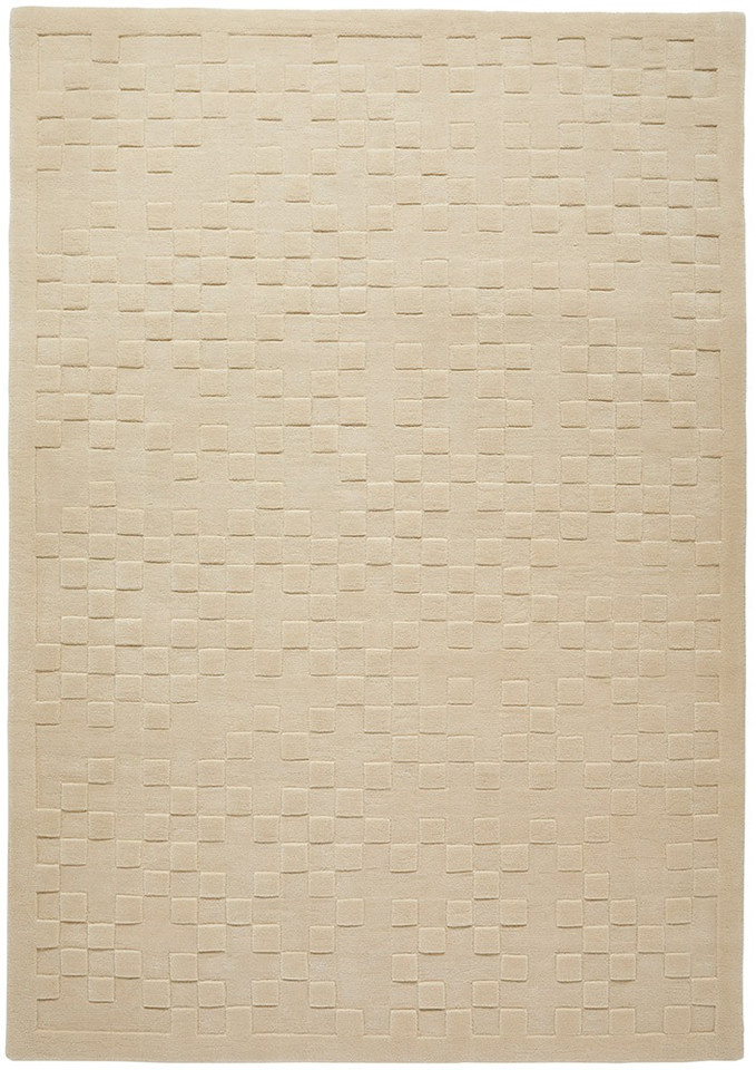 ivory wool rug portrait