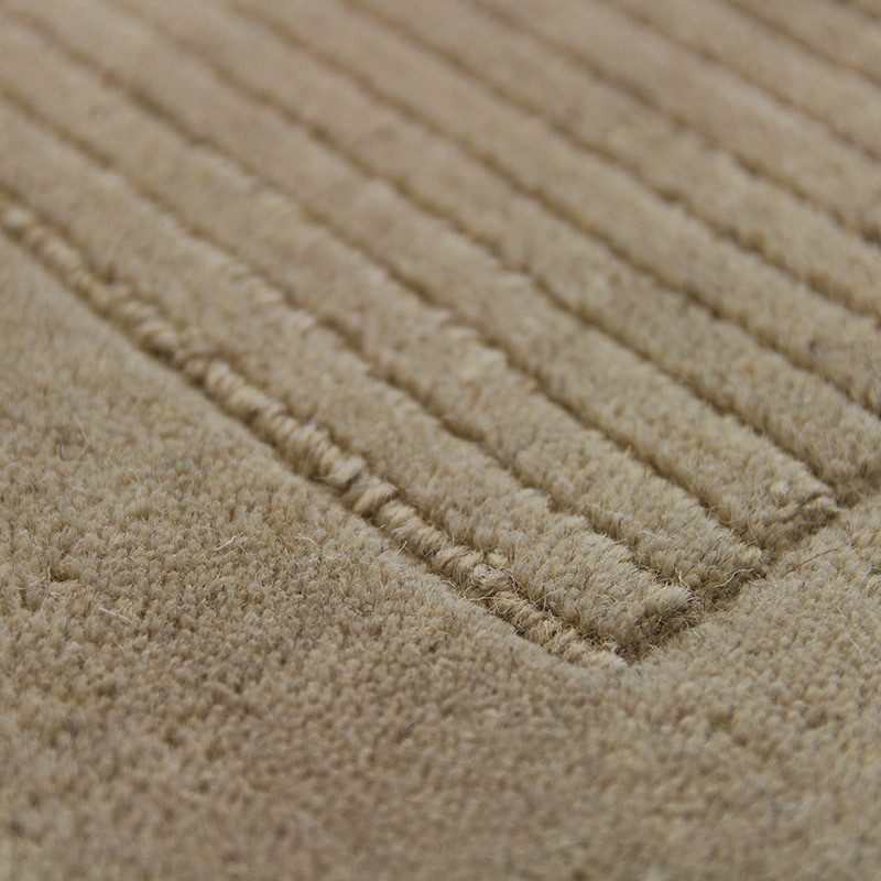 On Sale Beige SM Large wool plain rugs 160x230cm