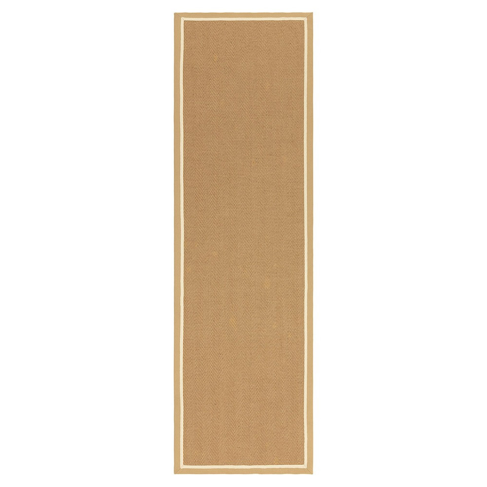 linen cream jute rug runner portrait