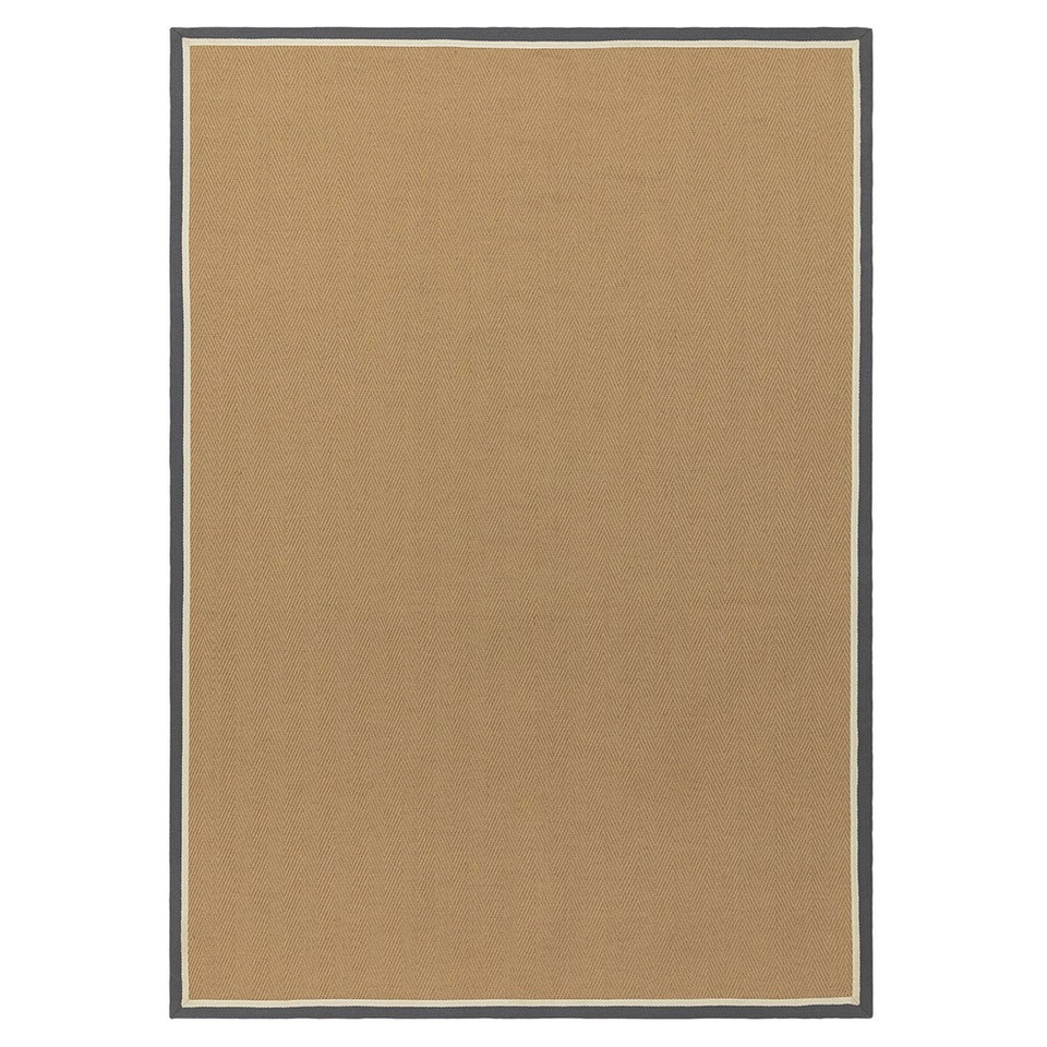 herringbone slate cream jute rug portrait