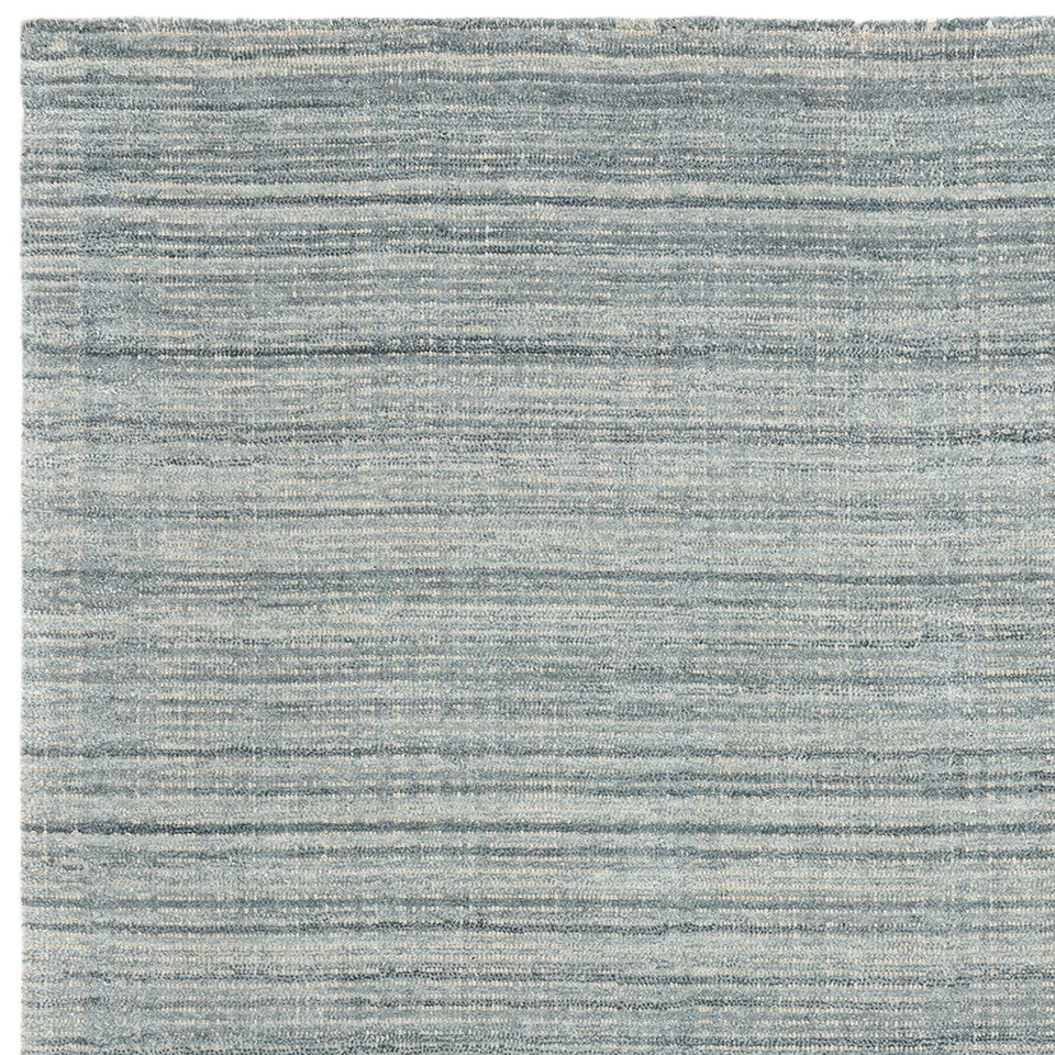 blue plain rug portrait