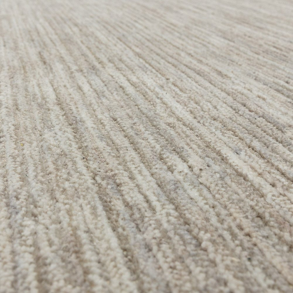stone plain rug closeup detail