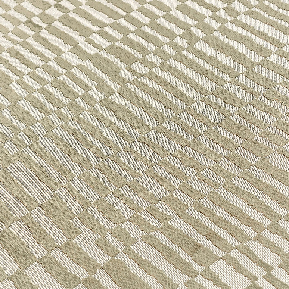 green abstract eco rug closeup detail