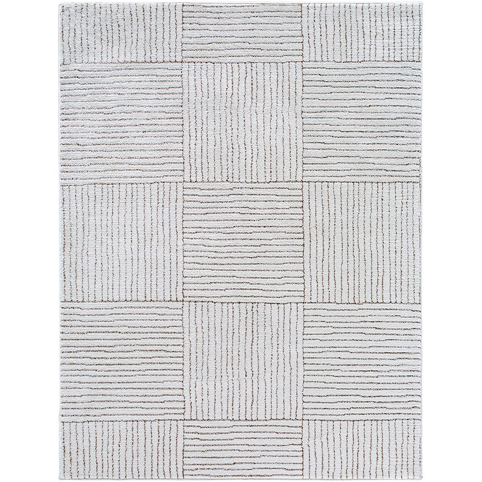 ivory brown scandi rug portrait