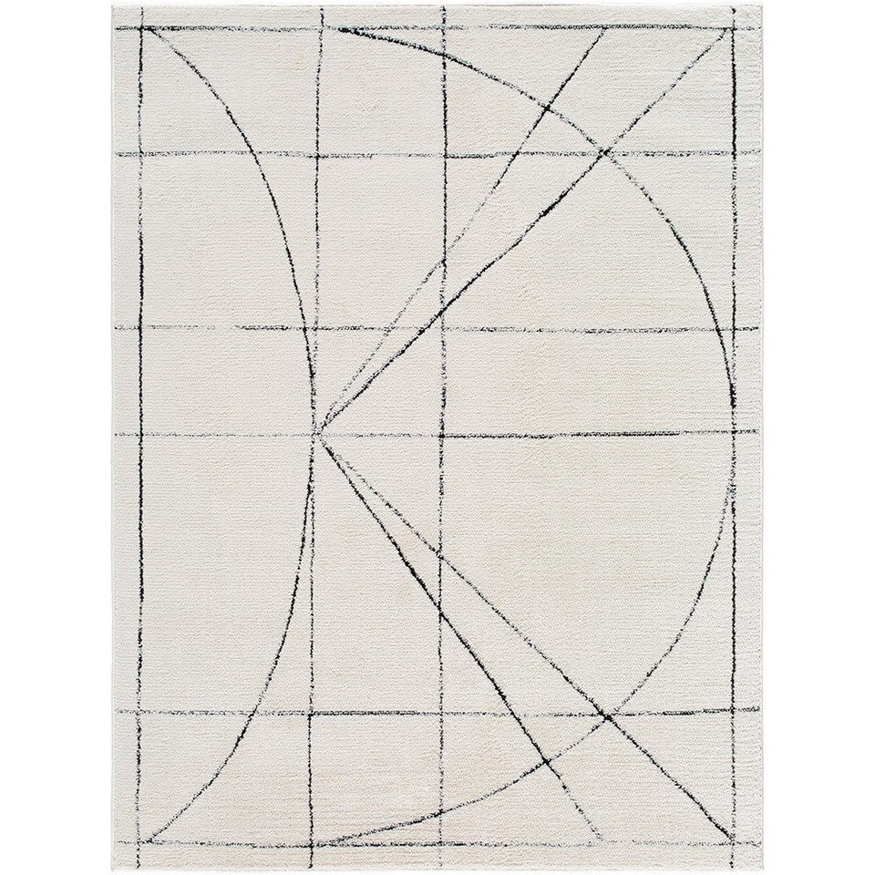 black ivory scandi rug portrait