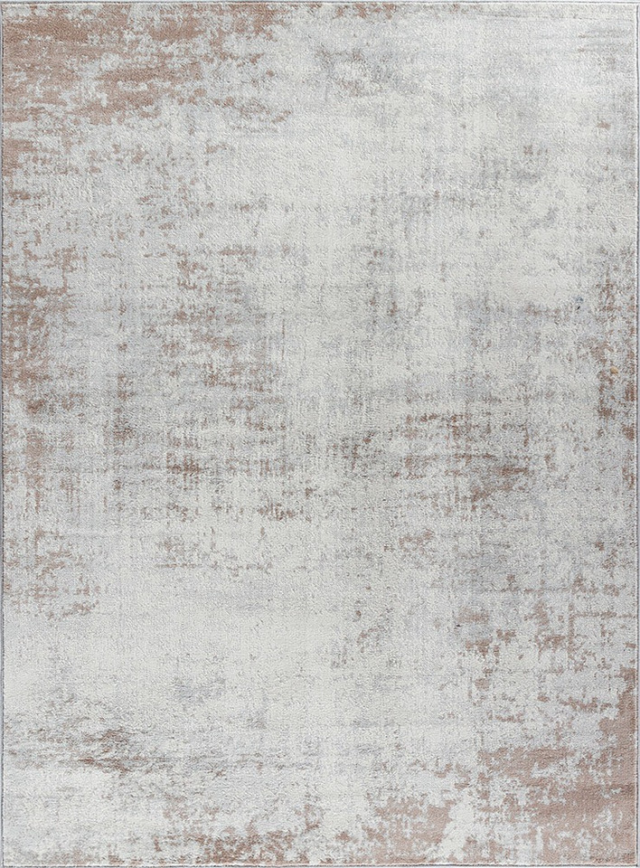 grey abstract rug portrait