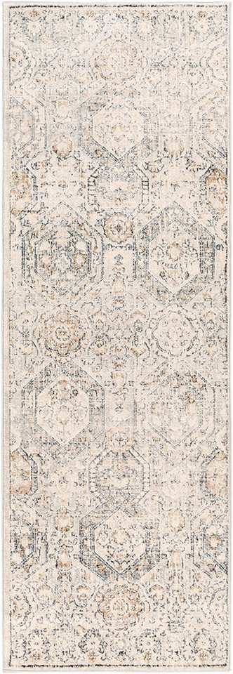 ivory traditional rug portrait