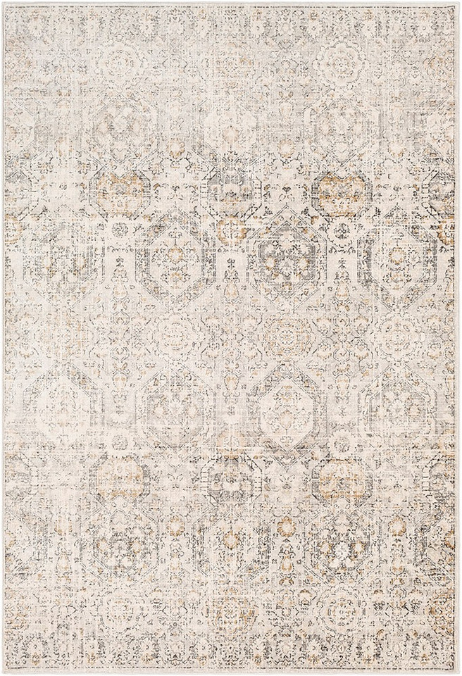 ivory traditional rug portrait