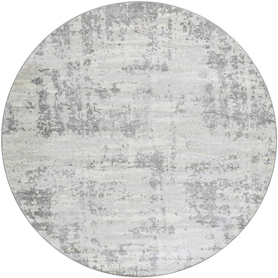 grey abstract rug portrait
