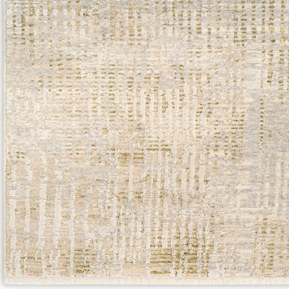 grey calvin klein rug closeup detail