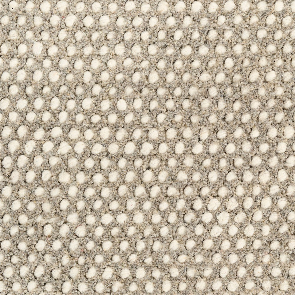 ivory grey rug closeup detail