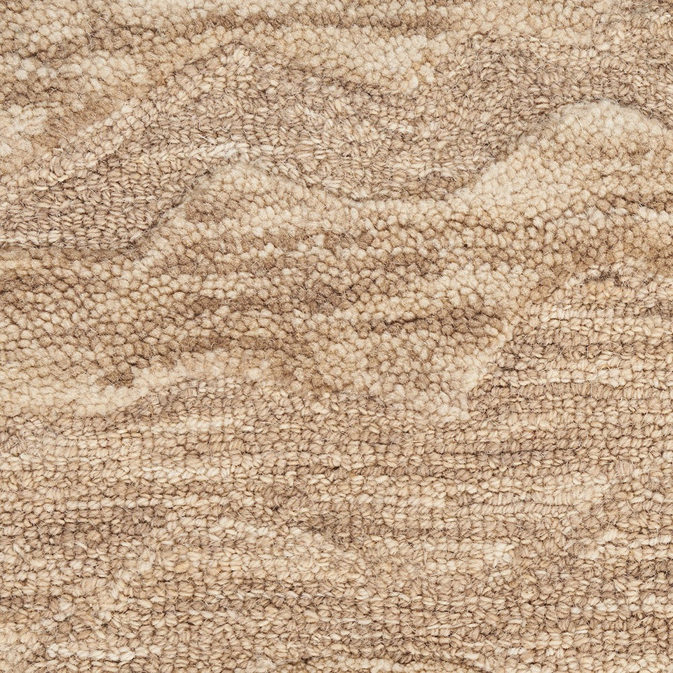 taupe abstract rug closeup detail