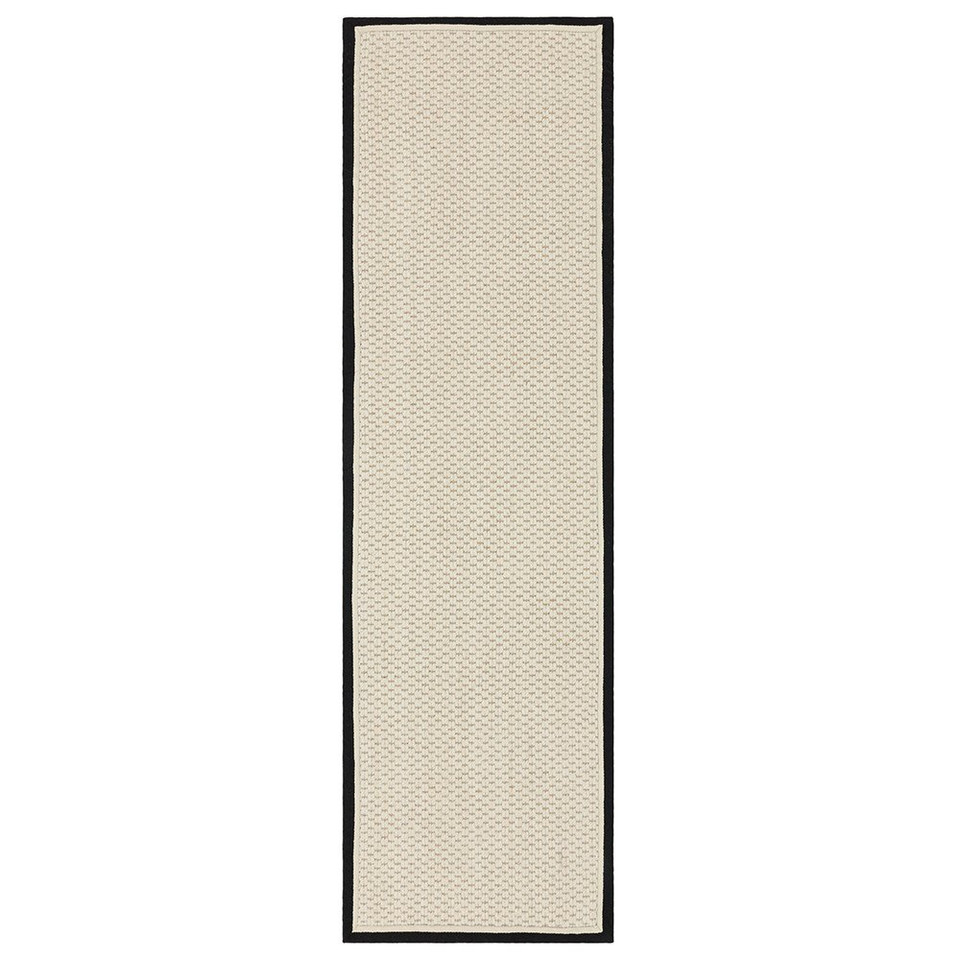 cream wool jute rug portrait