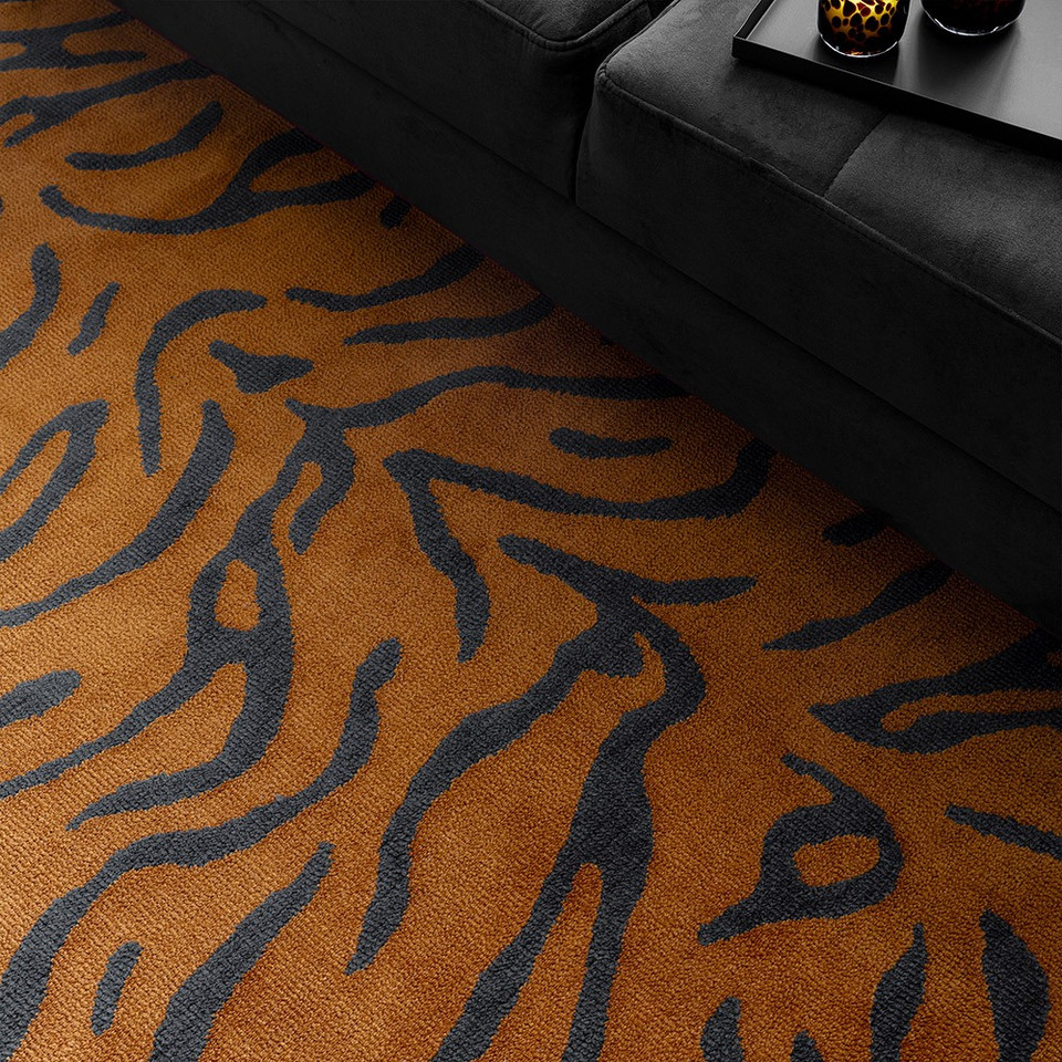 Wilder Tiger Spice Contemporary Rug
