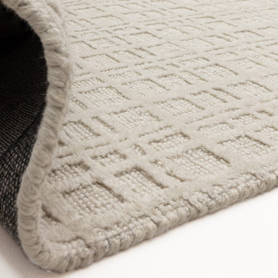 Thatch Ecru Wool Rug