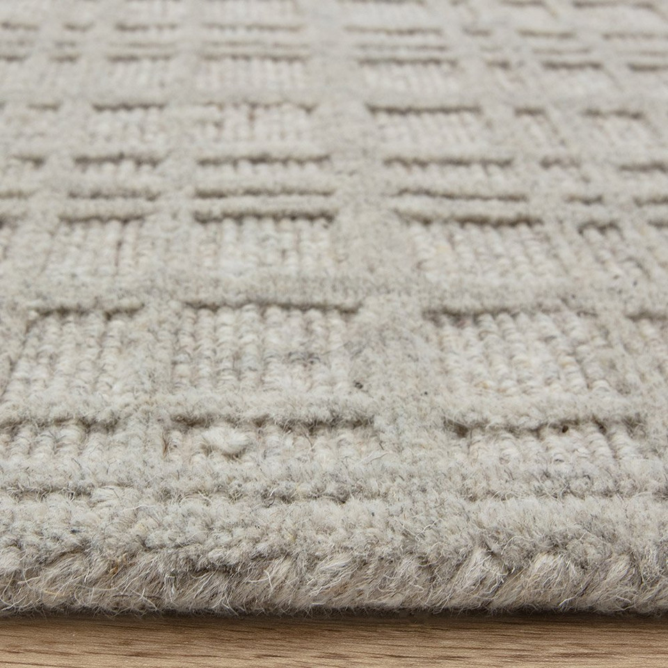 Thatch Greige Wool Rug