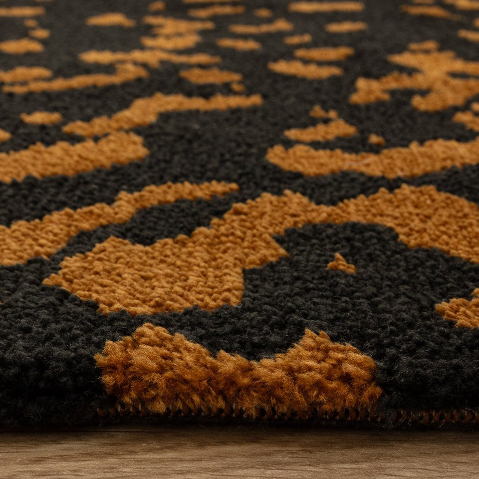 Wilder Splash Charcoal Contemporary Rug
