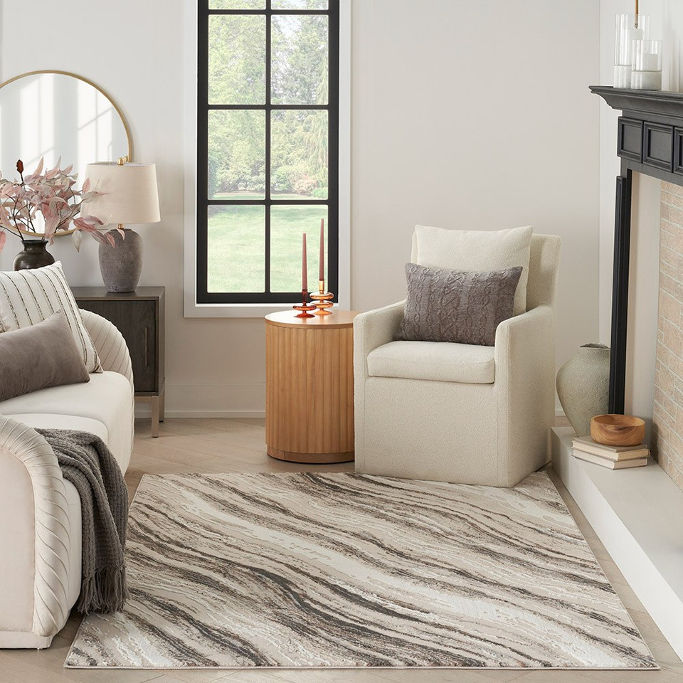 Sustainable Trends SUT05 Beige Grey Rug