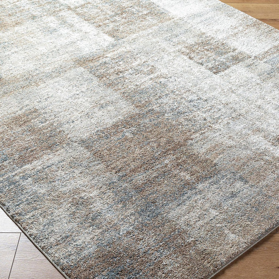 Avellino Modern Graphic Brown Rug