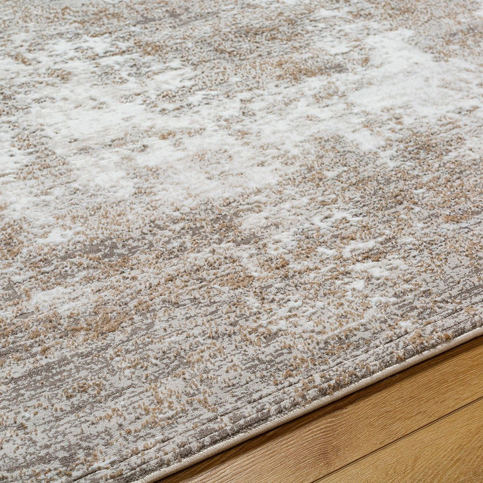Allegro Abstract Modern Marble Grey Beige Rug
