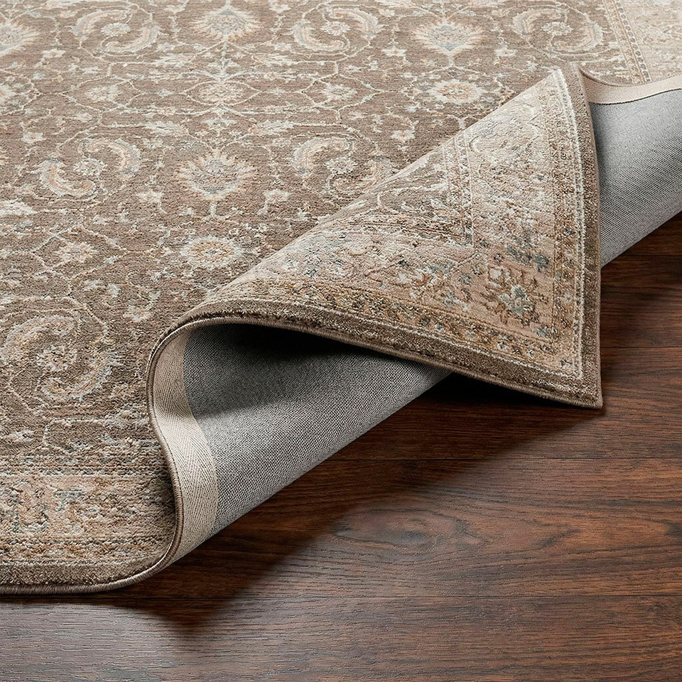Arda Vintage Traditional Ivory Rug