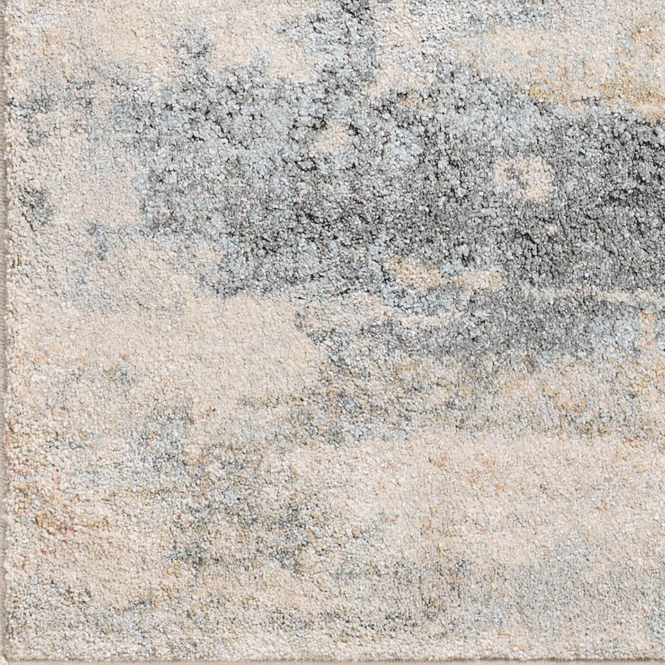 Avellino Abstract Modern Marble Grey Beige Rug