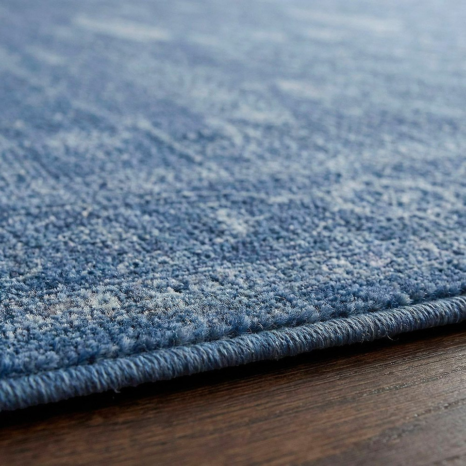 Cyrus Vintage Traditional Blue Rug