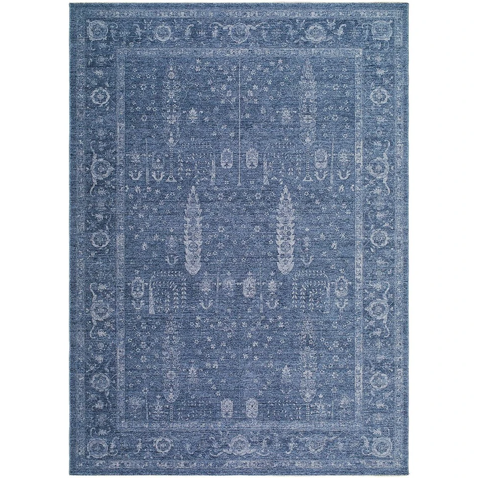 Cyrus Vintage Traditional Blue Rug