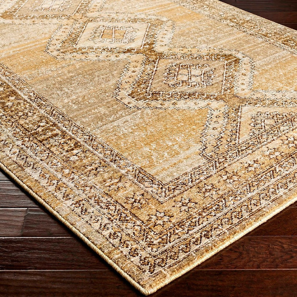 Fifth Avenue Vintage Traditional Brown Rug