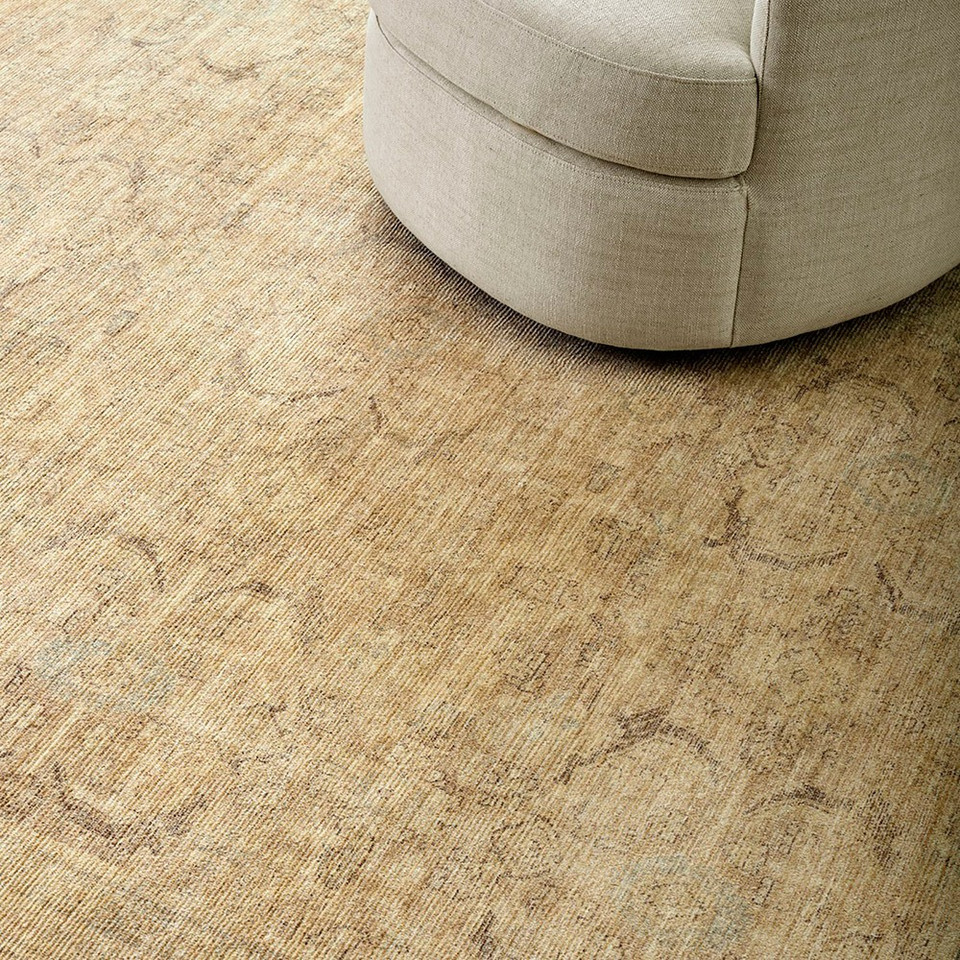 Fetscher Vintage Tan Rug by Galey Alix x Livabliss