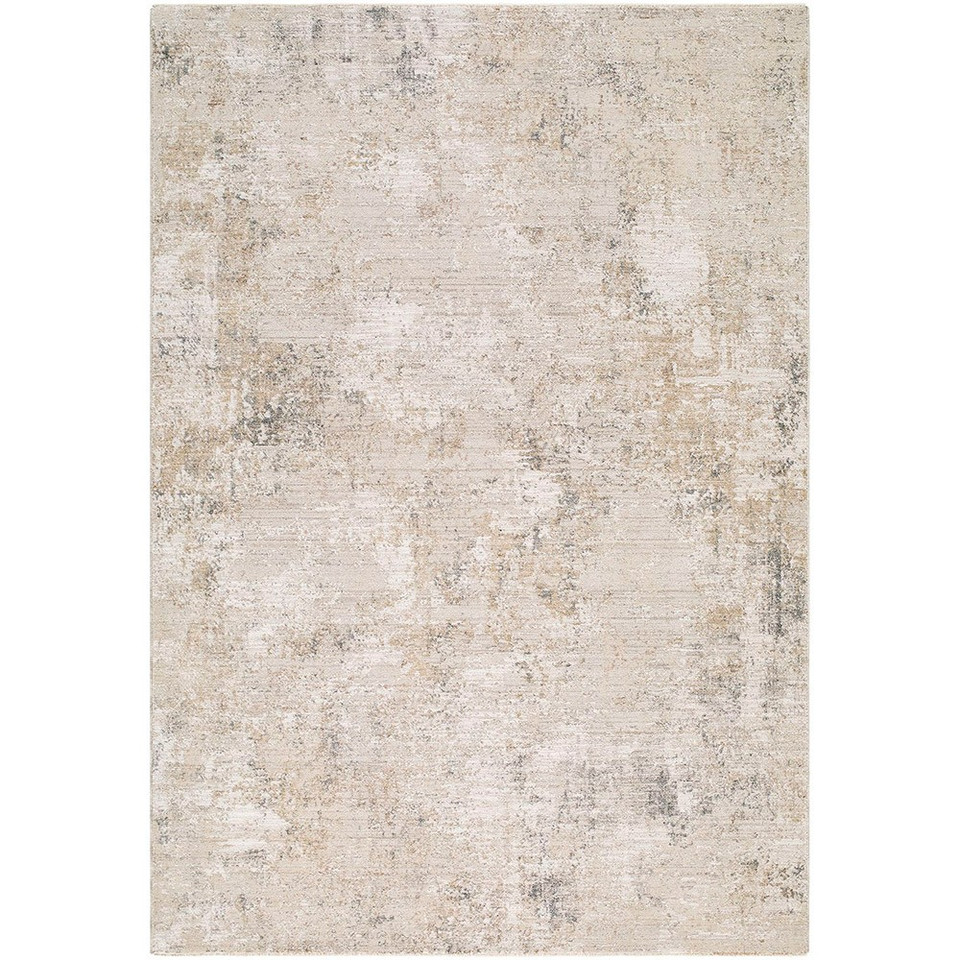 Nathan Abstract Modern Marble Beige Rug