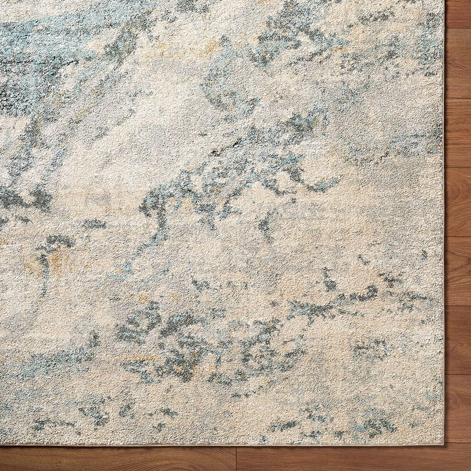 Avellino Abstract Swirl Marble Beige Rug