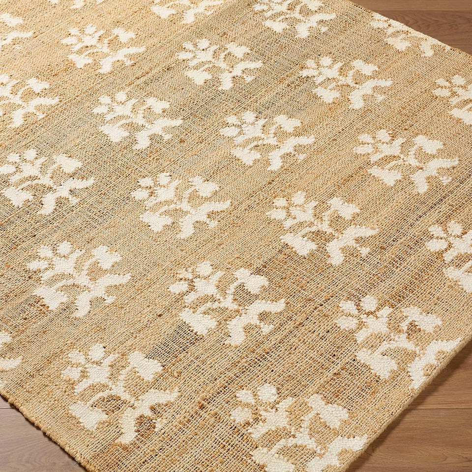 Fiorina Global Jute Beige Ivory Rug
