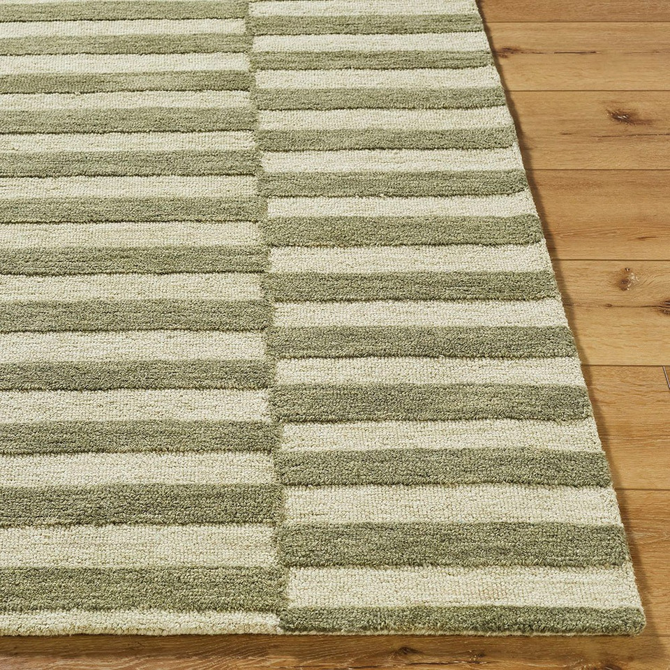 Idaho Modern Wool Green Rug