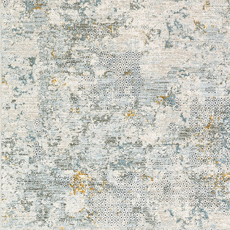 Dresden Abstract Modern Grey Rug