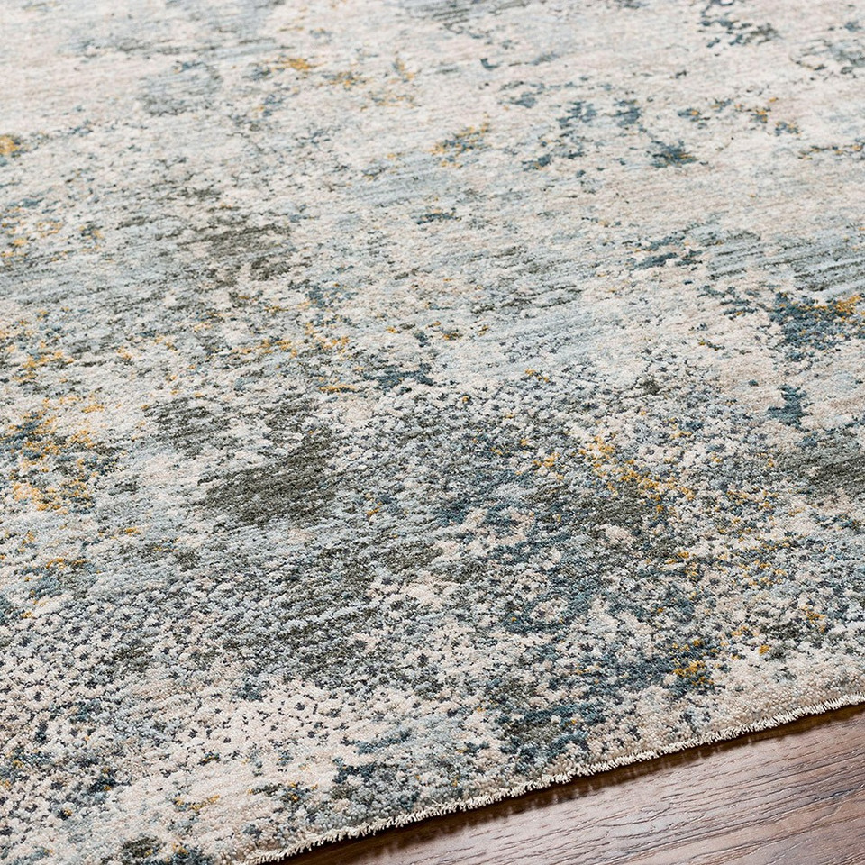 Dresden Abstract Modern Grey Rug