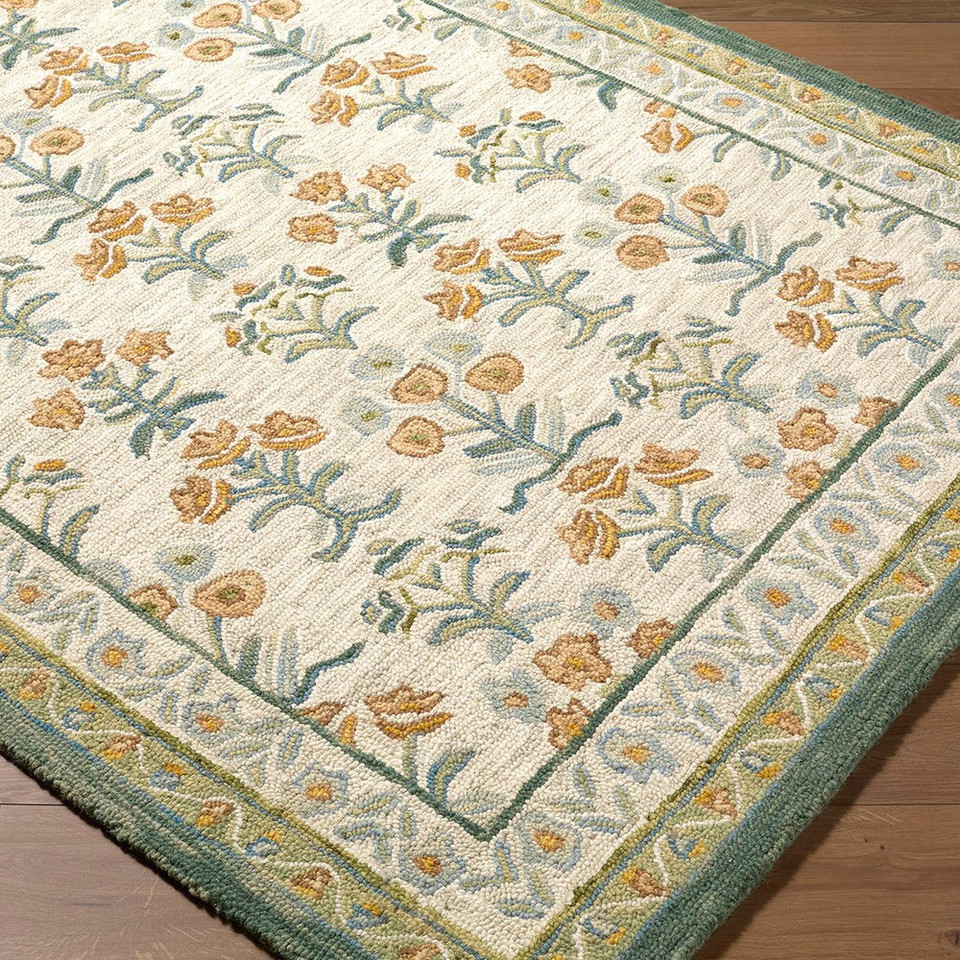 Fairfax Global Wool Yellow Rug
