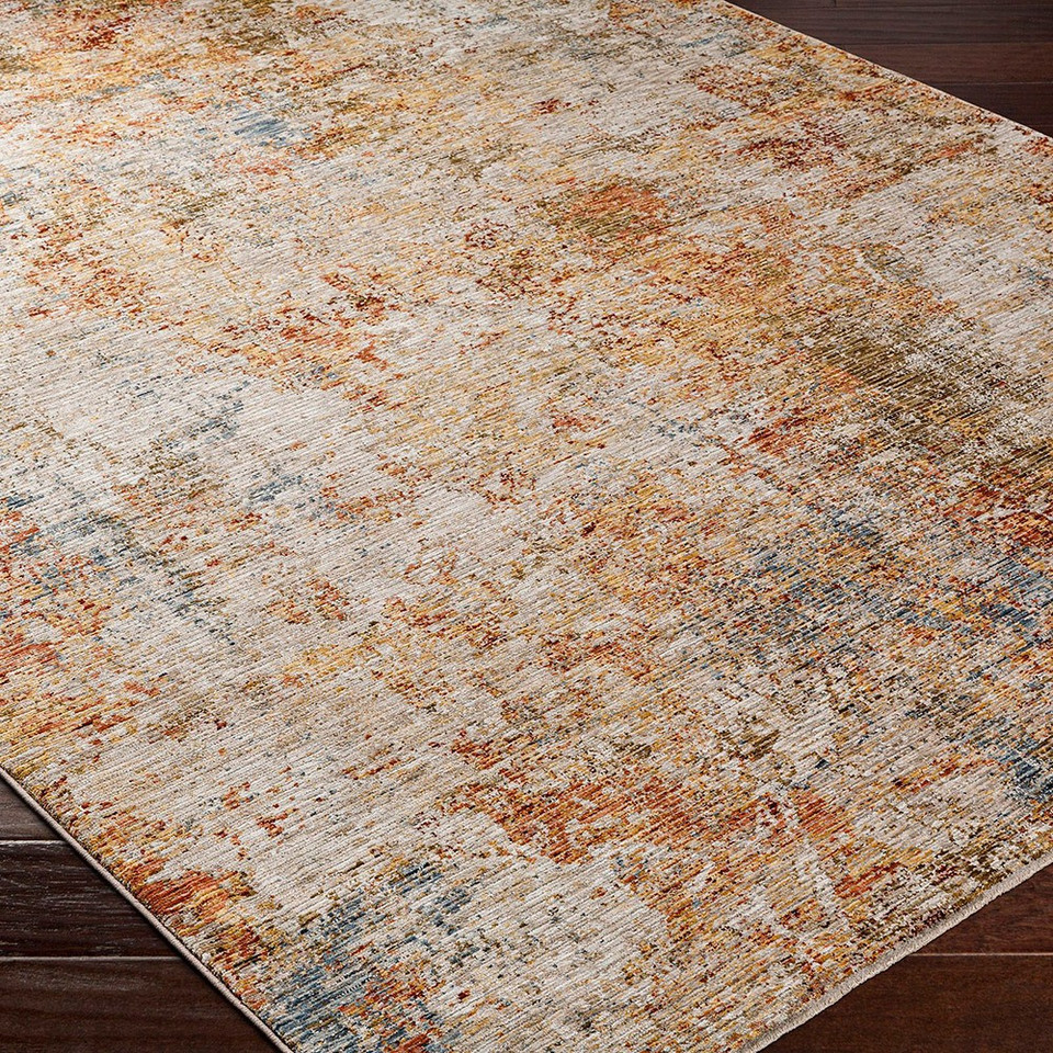 Naila Abstract Beige Terracotta Rug