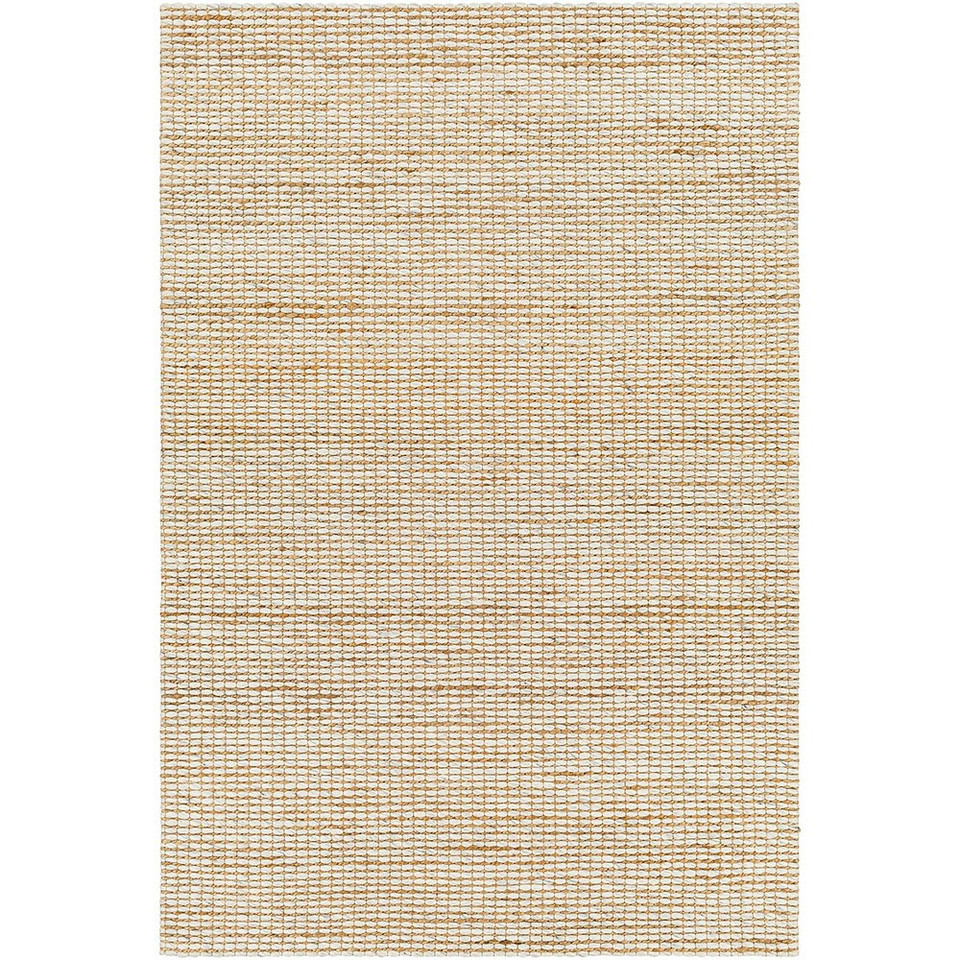 Priya Modern Jute Wool Beige Rug