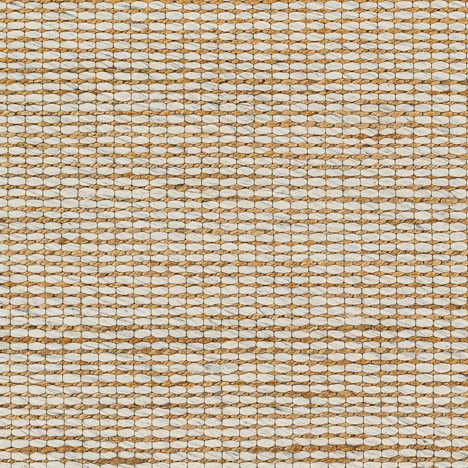 Priya Modern Jute Wool Beige Rug