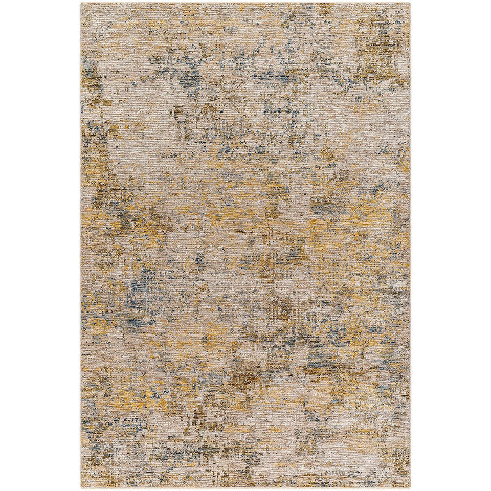 Naila Abstract Beige Yellow Rug