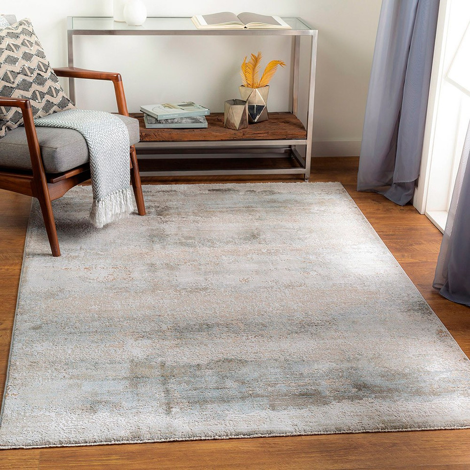 Brunswick Abstract Modern Beige Rug