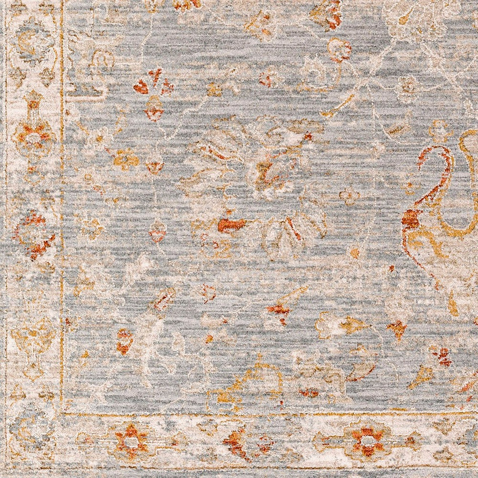 Avant Garde Vintage Traditional Blue Rug