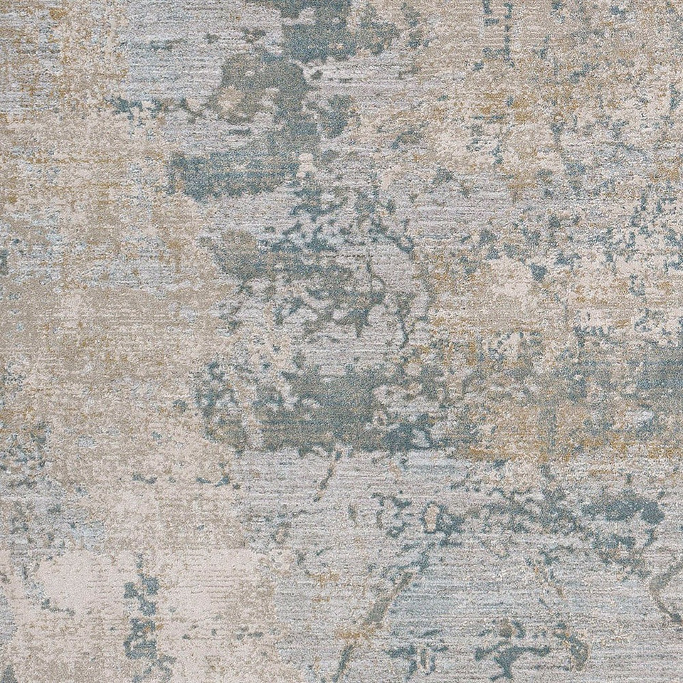 Brunswick Abstract Modern Blue Grey Rug