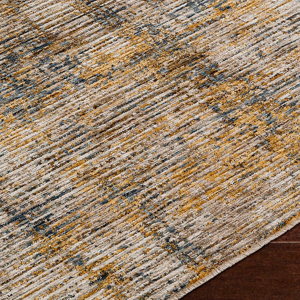 Naila Abstract Beige Blue Rug