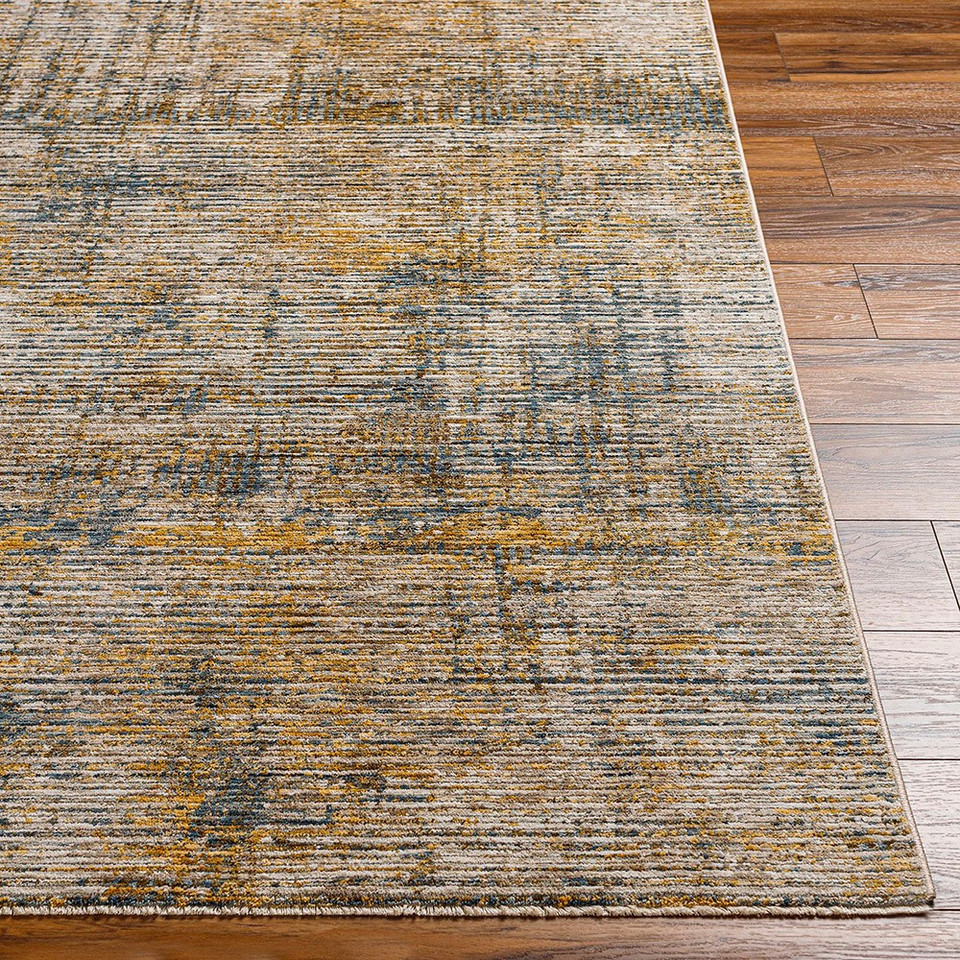 Naila Abstract Beige Blue Rug