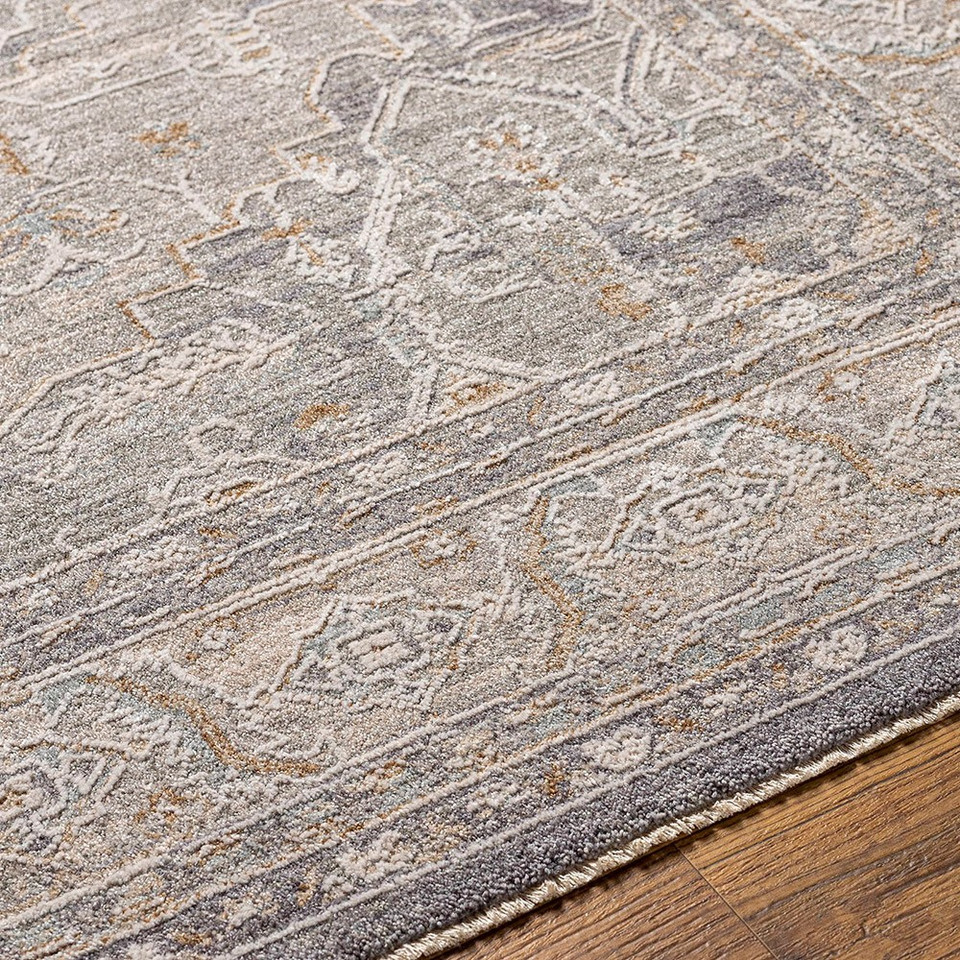 Avant Garde Vintage Medallion Grey Rug
